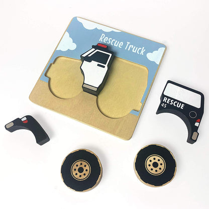Truck Puzzle - Chunky 5 Piece Puzzle - Twinkle Twinkle Little One