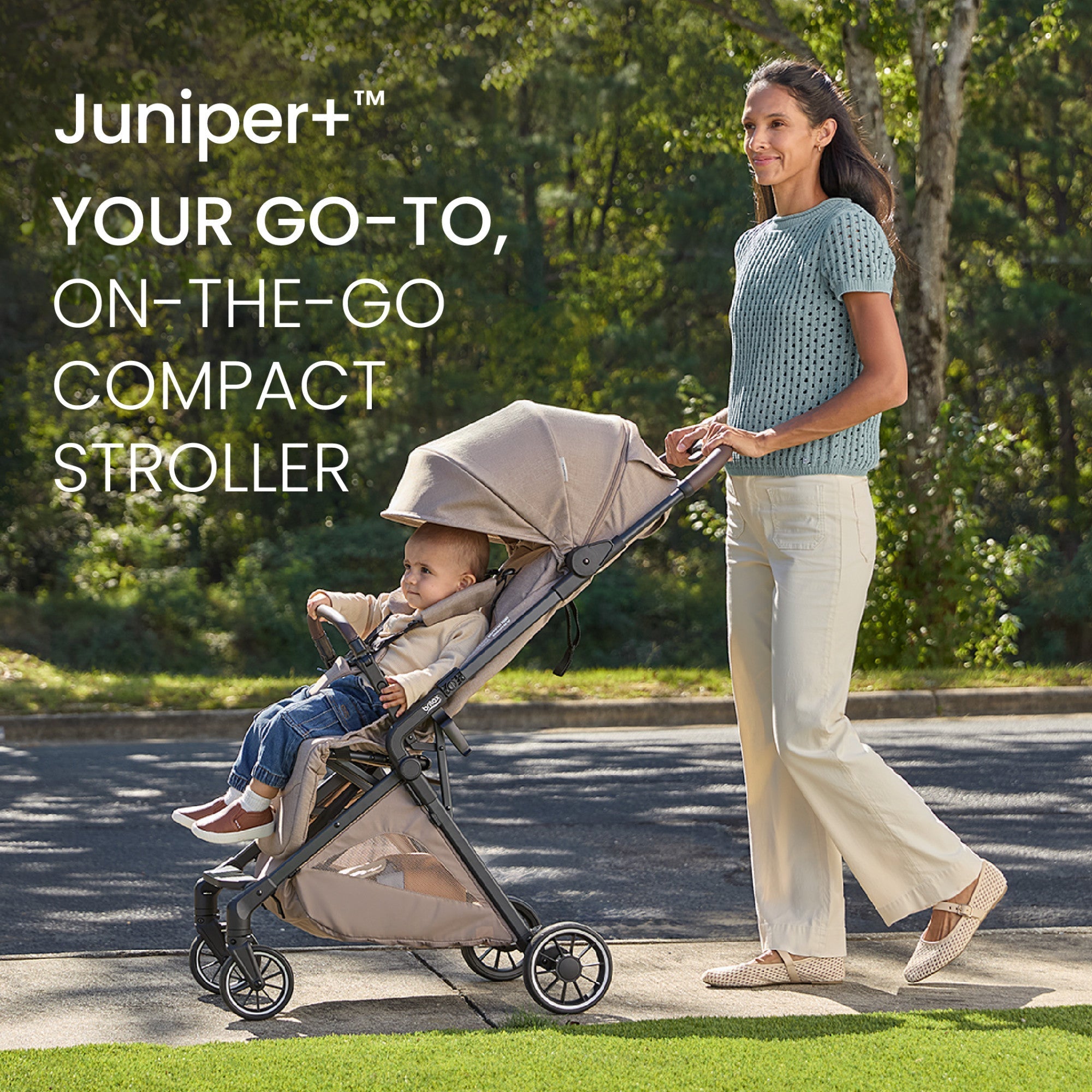 Britax Juniper+ Compact Stroller with One-Hand RapidFold
