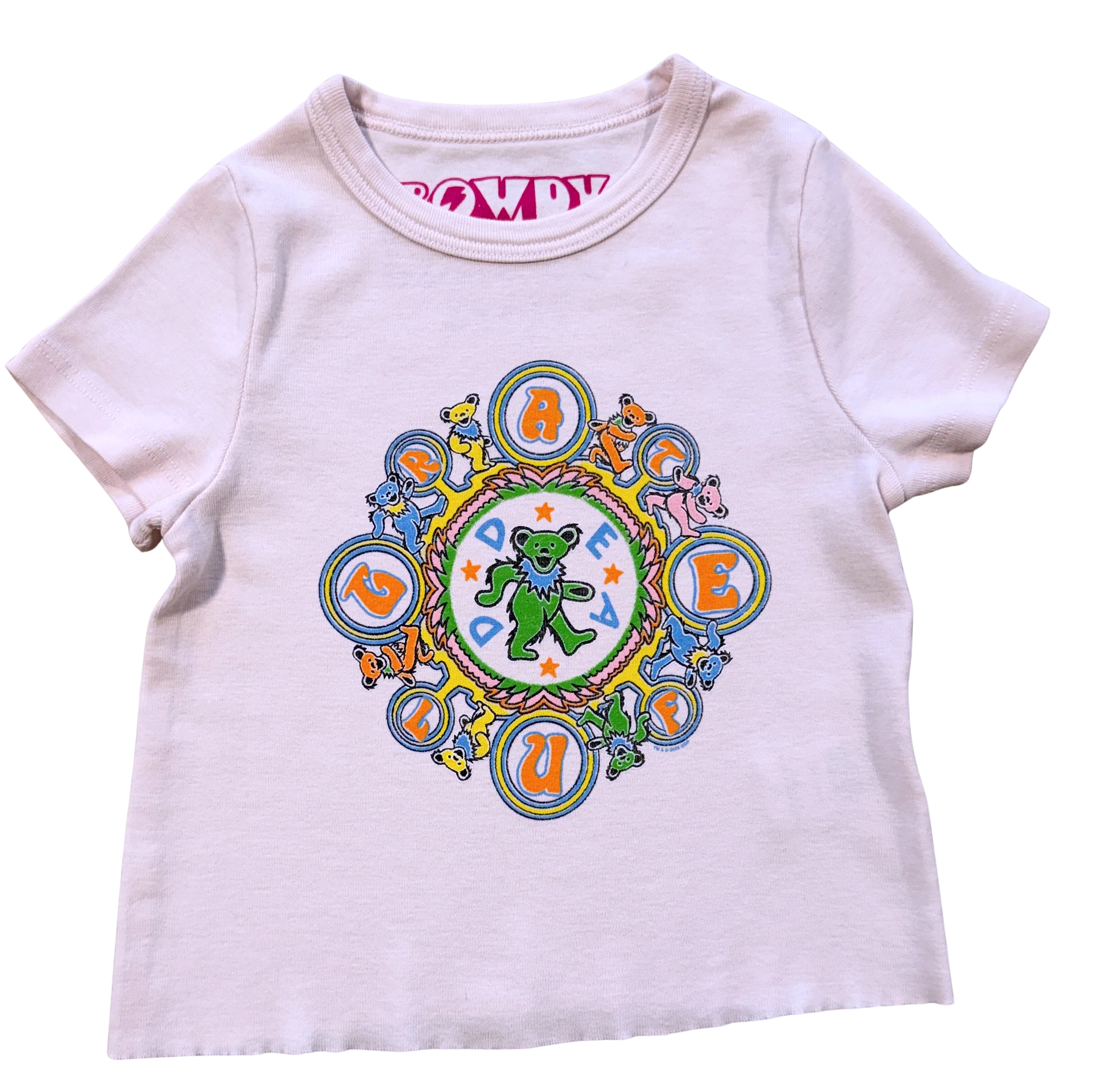 Grateful Dead Kaleidescope Fitted Tee