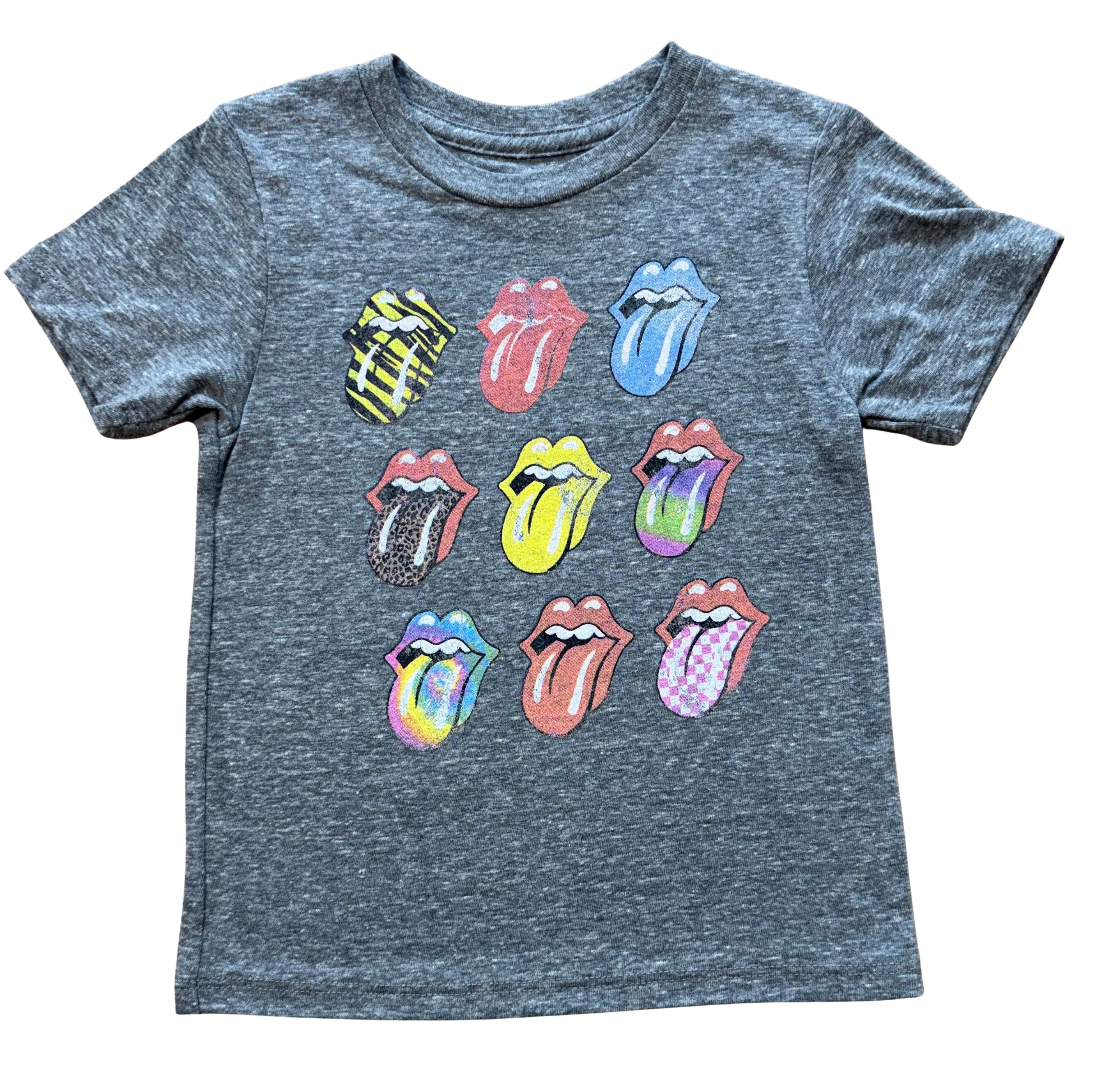 Rolling Stones Tongues - Tri Blend