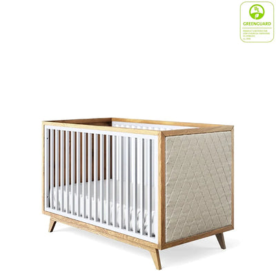 Romina Uptown Classic Crib with Tufted Panels - Twinkle Twinkle Little One