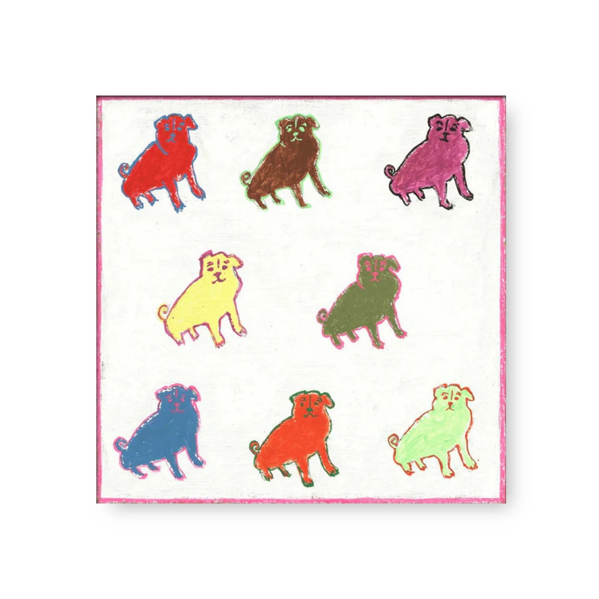 Pug Love - Art Tile Collection - Twinkle Twinkle Little One