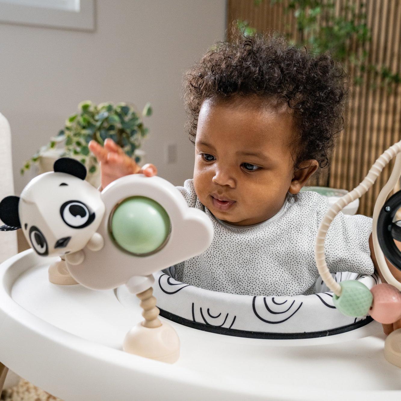 Tiny Love 5-in-1 Black & White Stationary Activity Center