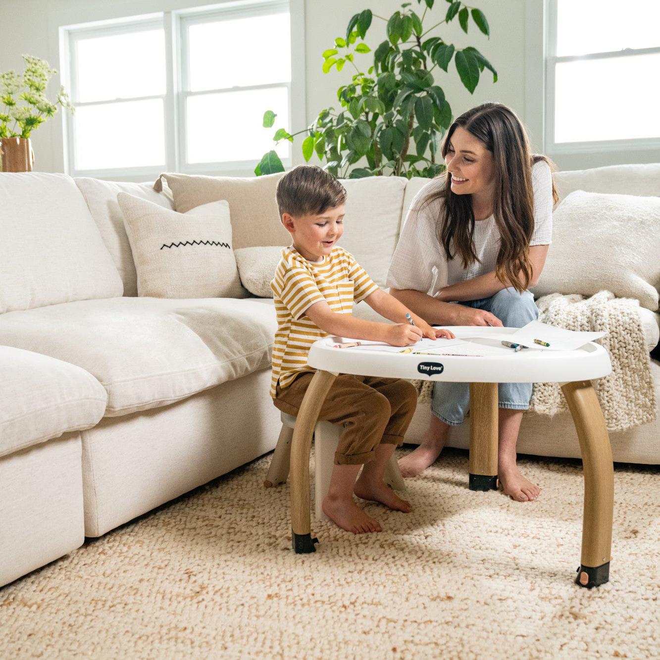 Tiny Love 5-in-1 Black & White Stationary Activity Center