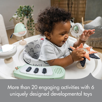 Tiny Love 5-in-1 Black & White Stationary Activity Center - Twinkle Twinkle Little One