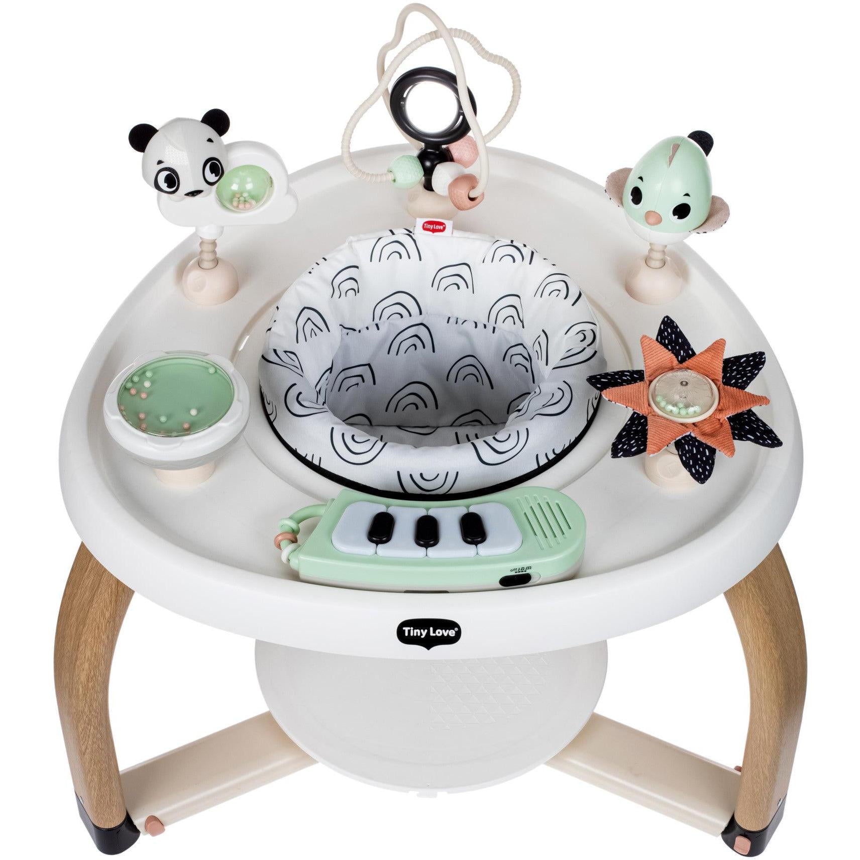 Tiny Love 5-in-1 Black & White Stationary Activity Center - Twinkle Twinkle Little One