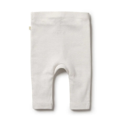 Organic Stripe Rib Long Sleeved Top & Legging Set - Oatmeal - Twinkle Twinkle Little One