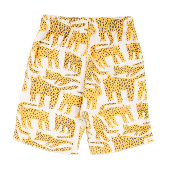 Jerry Short Sleeve Button Up & Wyoming Short Set - Cheetah - Twinkle Twinkle Little One