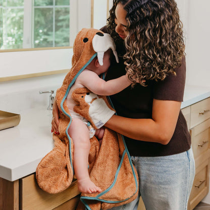 Wally Character Bamboo Hooded Towel - Twinkle Twinkle Little One