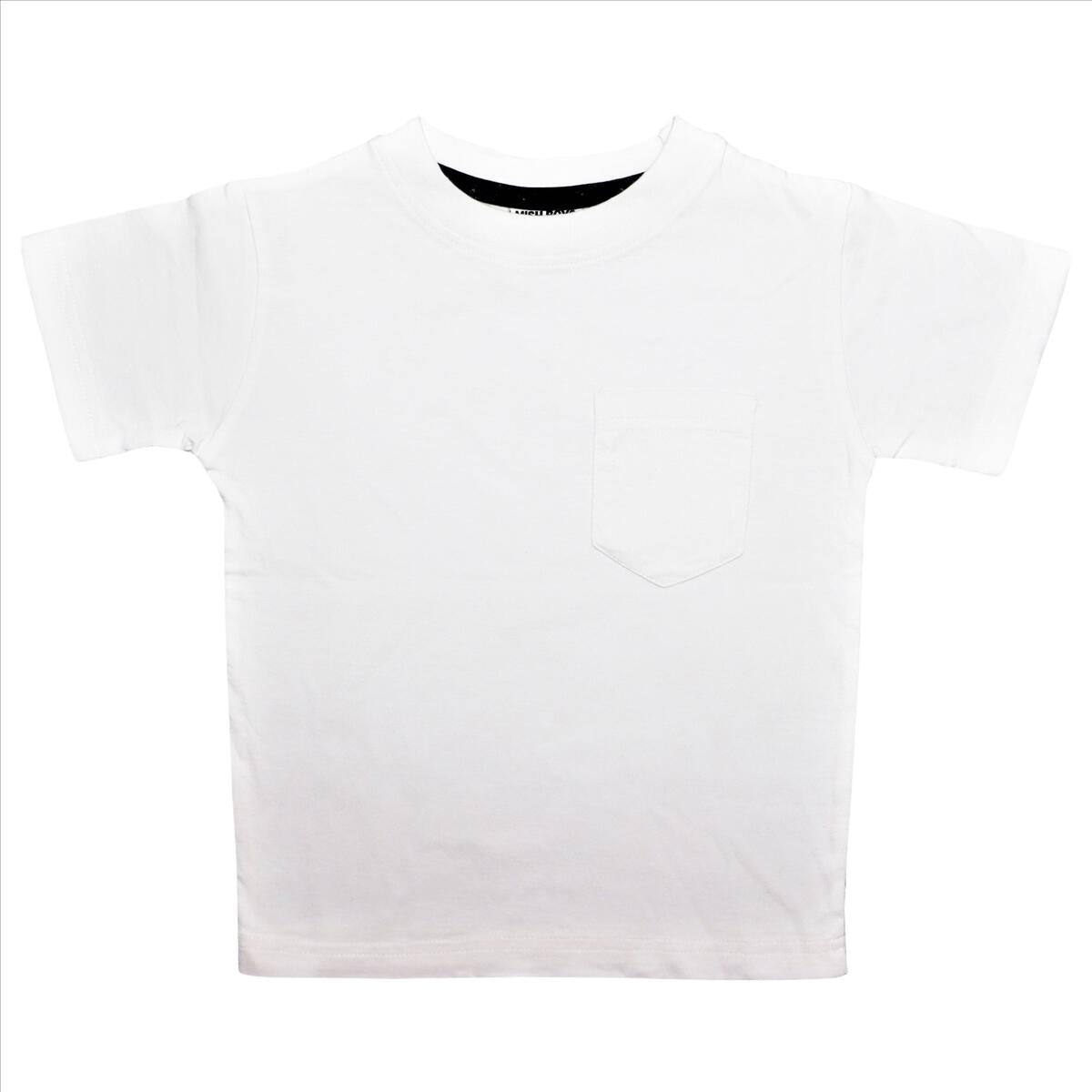 White Enzyme Pocket Tee Shirt - Twinkle Twinkle Little One