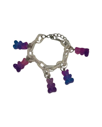Gummy Bear Chain Link Charm Bracelet - Twinkle Twinkle Little One