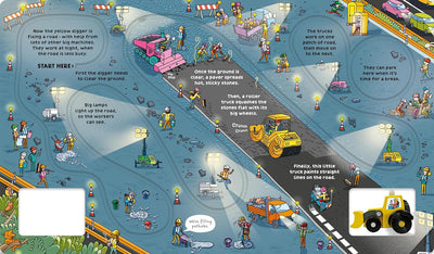 Wind-up Digger: A Toy and Book Gift Featuring a Hands-On Exploration Of Diggers And Construction Sites