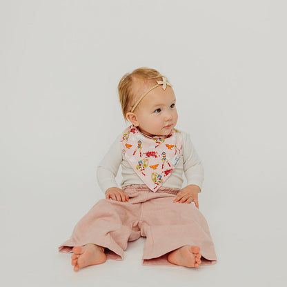 Wonder Woman Baby Bandana Bibs (Set of Two) - Twinkle Twinkle Little One
