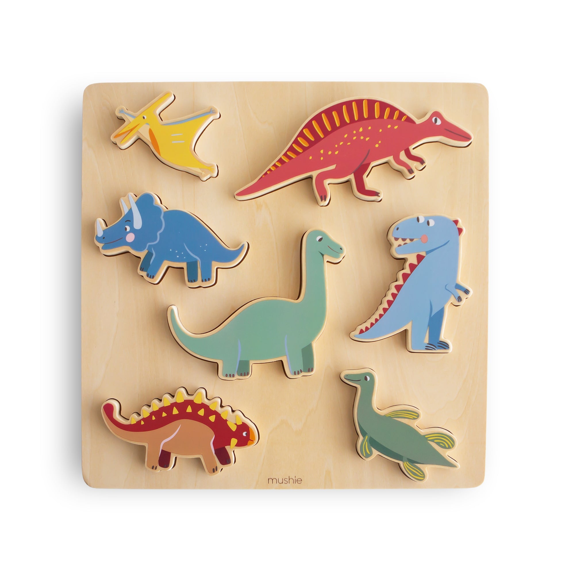 Wooden Dino Puzzle - Twinkle Twinkle Little One