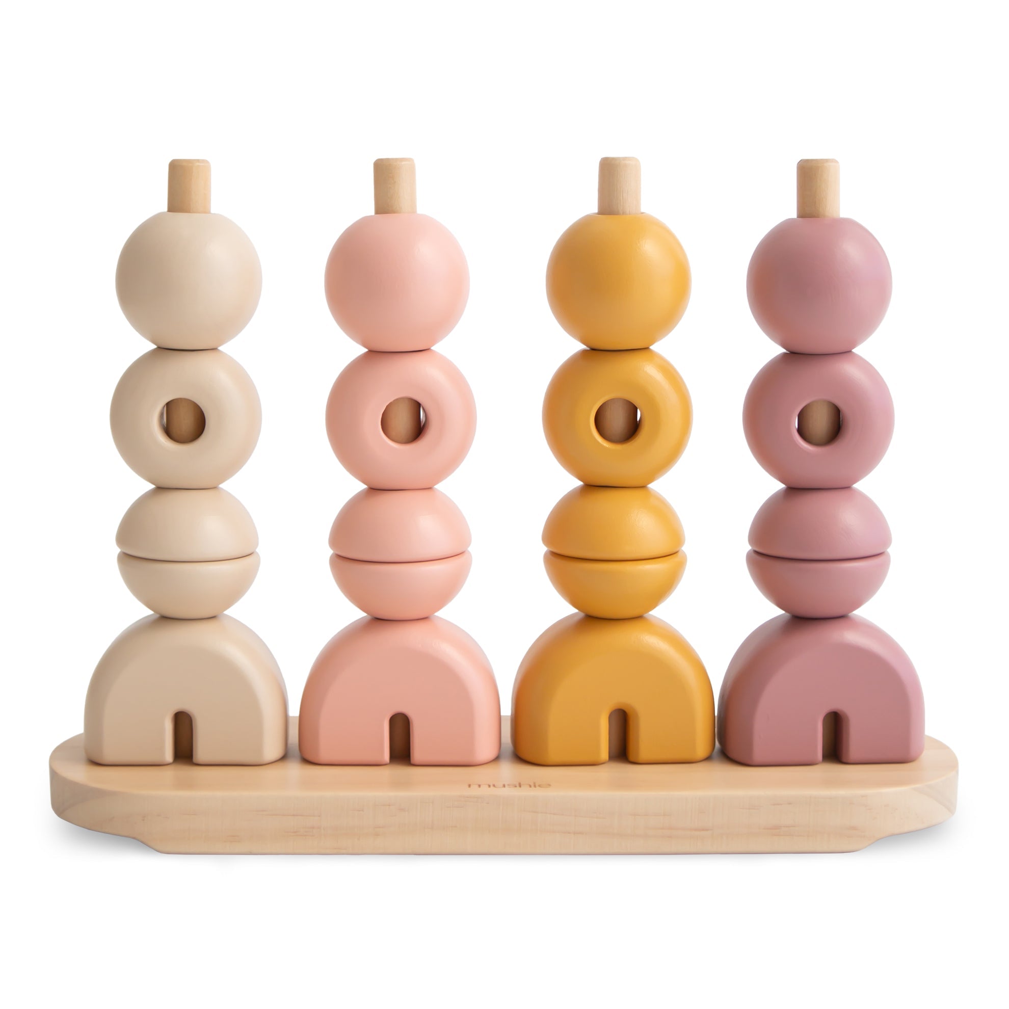 Wooden Multi Shape Stacker - Twinkle Twinkle Little One