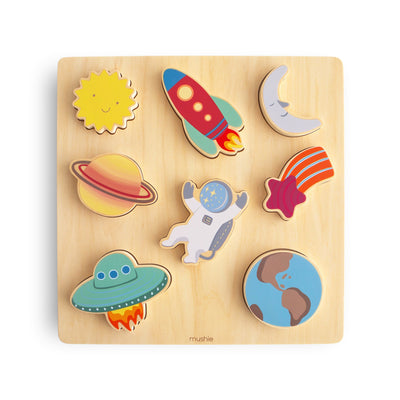 Wooden Space Puzzle - Twinkle Twinkle Little One