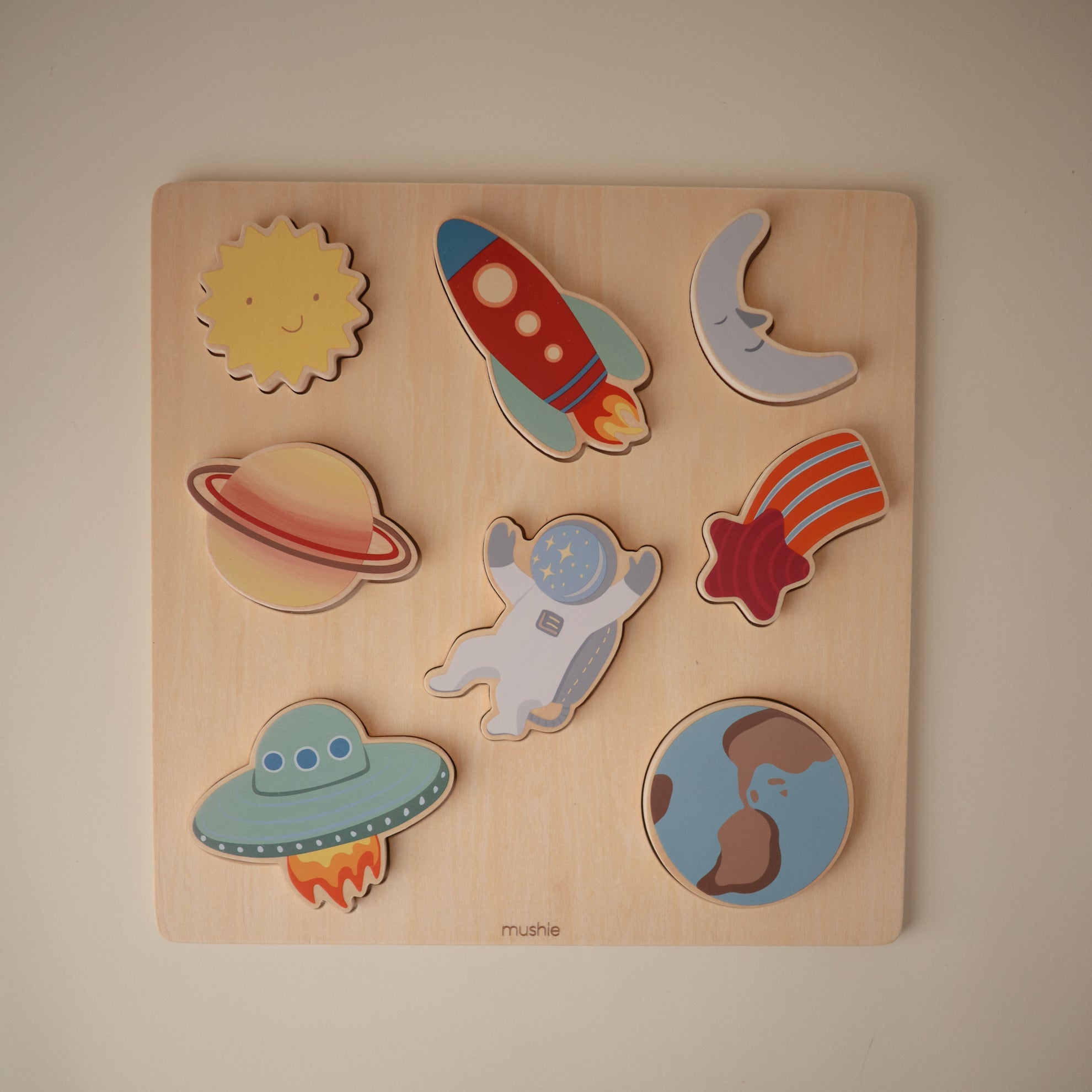 Wooden Space Puzzle - Twinkle Twinkle Little One