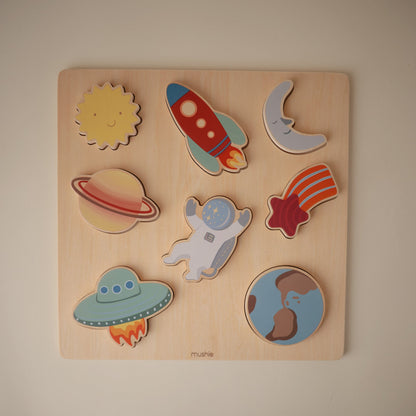 Wooden Space Puzzle - Twinkle Twinkle Little One