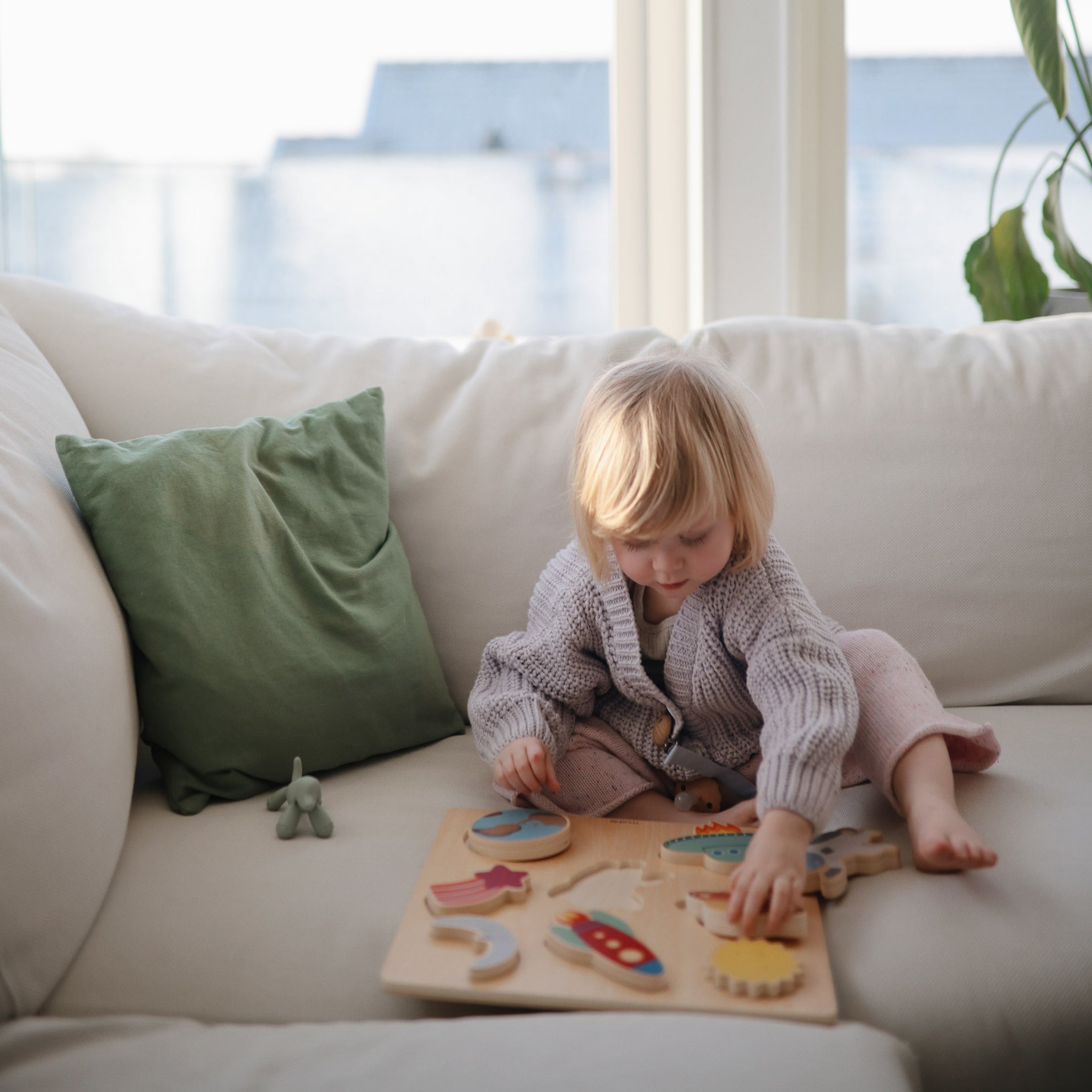 Wooden Space Puzzle - Twinkle Twinkle Little One