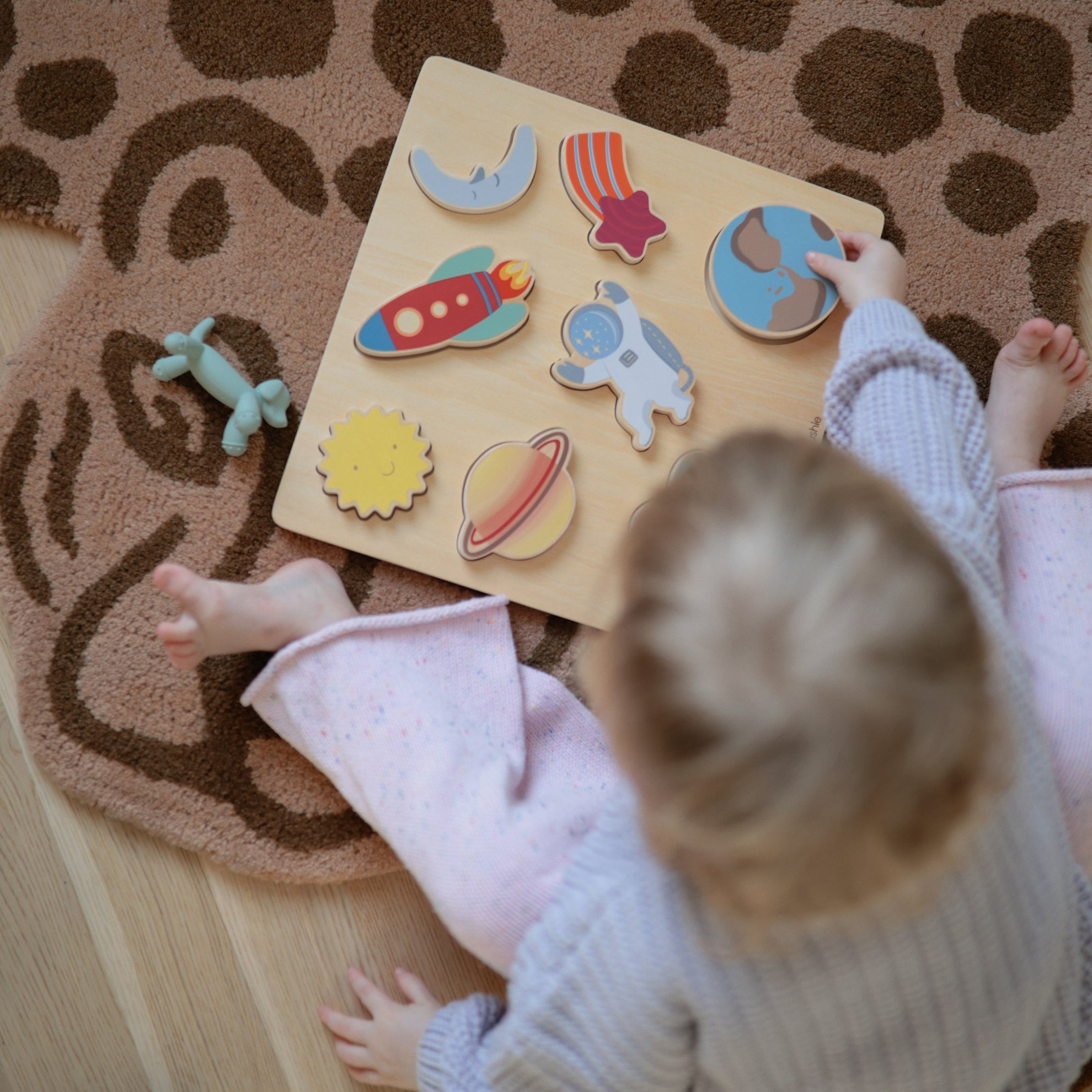 Wooden Space Puzzle - Twinkle Twinkle Little One