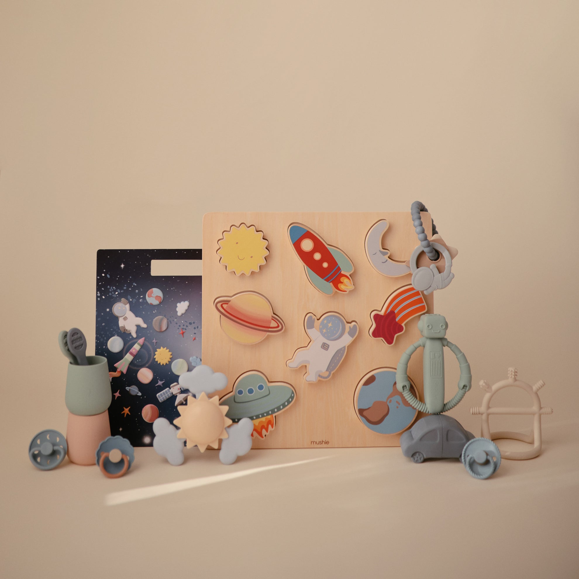 Wooden Space Puzzle - Twinkle Twinkle Little One