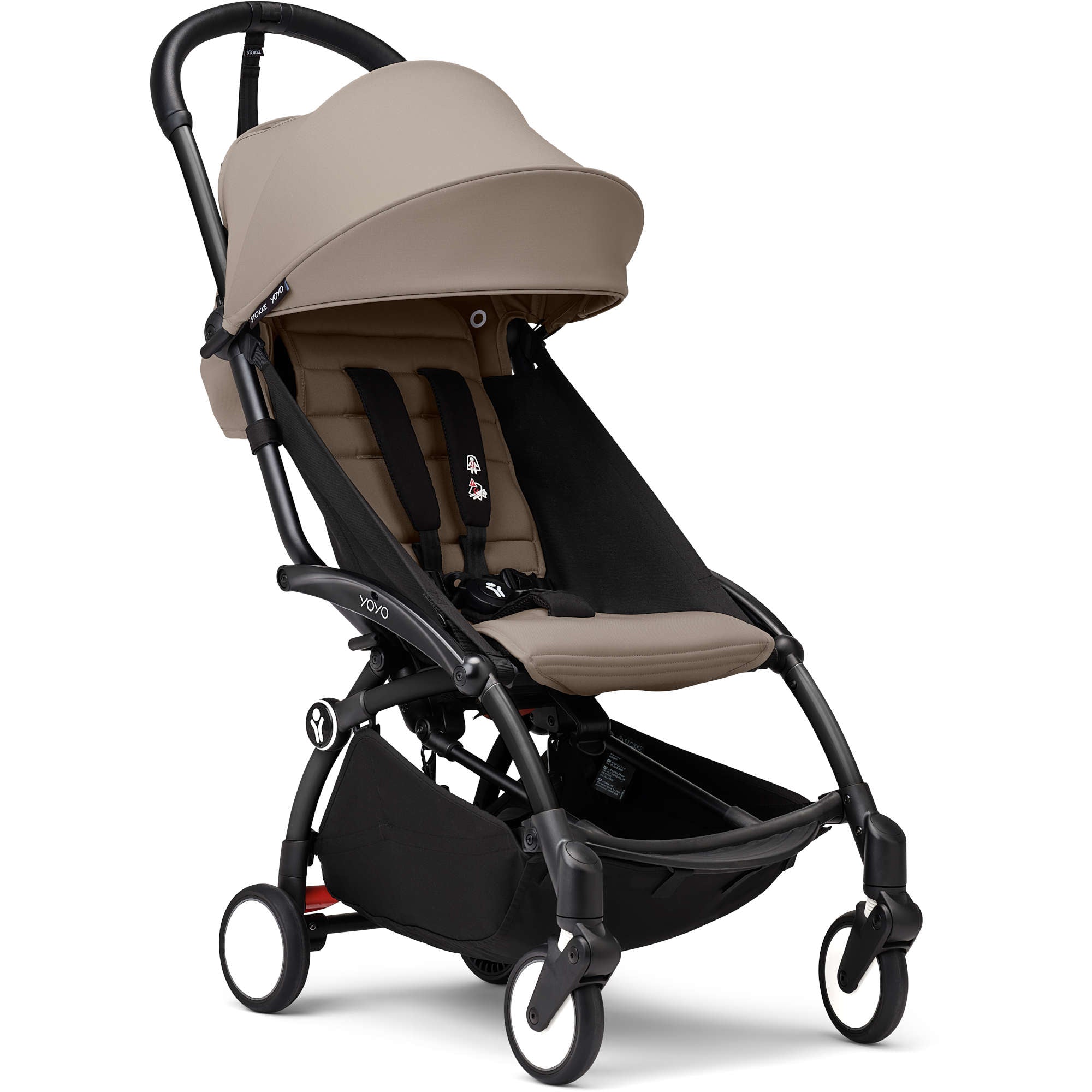 Buy taupe-on-black Stokke YOYO³ Stroller From 6 Months