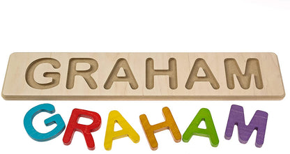 Custom Personalized Wooden Name Puzzle - Made in the USA! - Twinkle Twinkle Little One