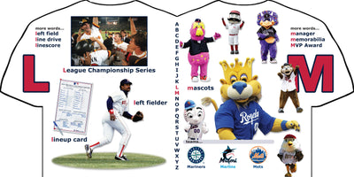 MLB Baseball ABC - League Edition Board Book