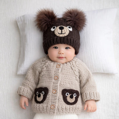 Brown Bear Cardigan