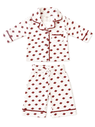 Football Organic Pointelle Lounge Set
