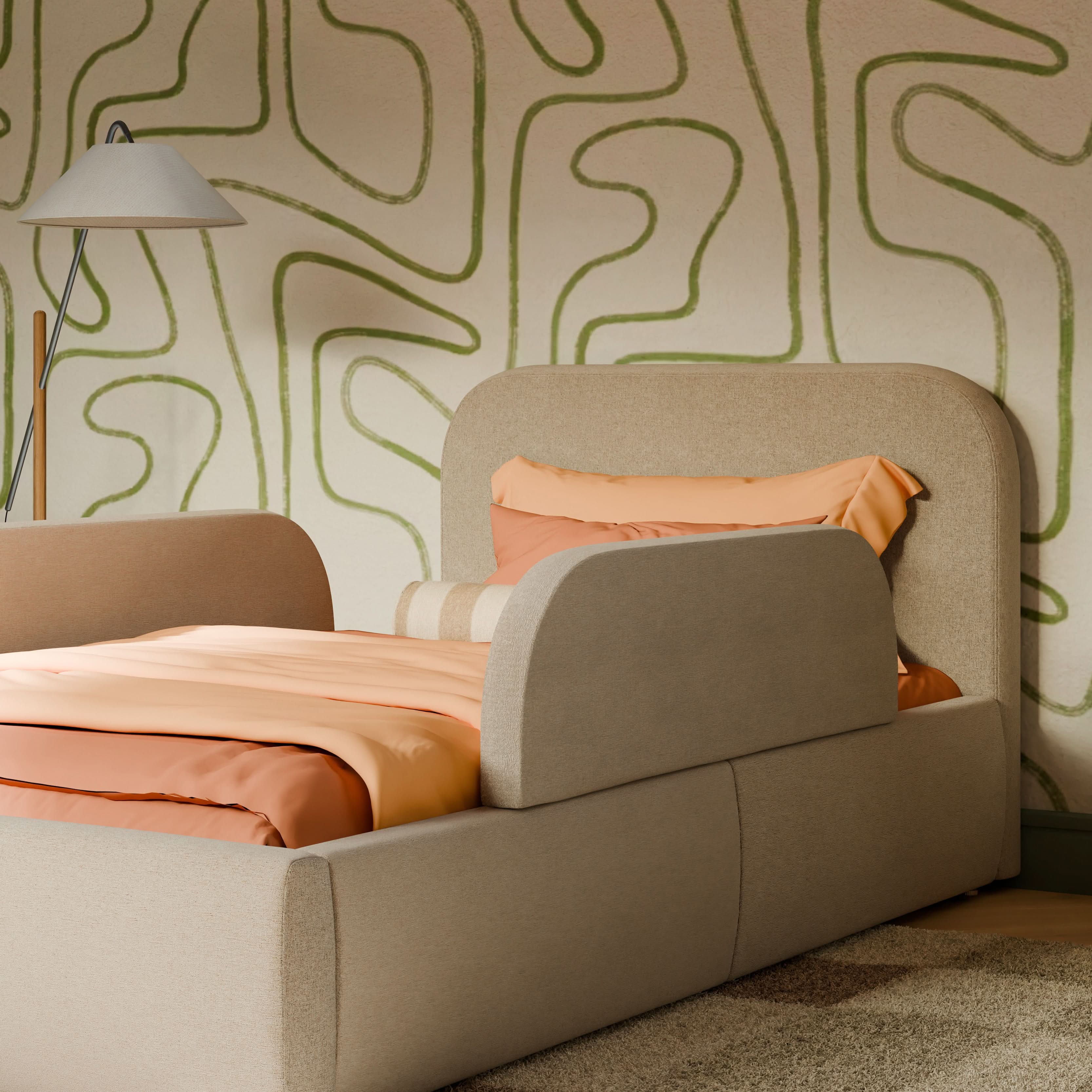 Babyletto Upholstered Twin/Full Bed Guardrails - Twinkle Twinkle Little One