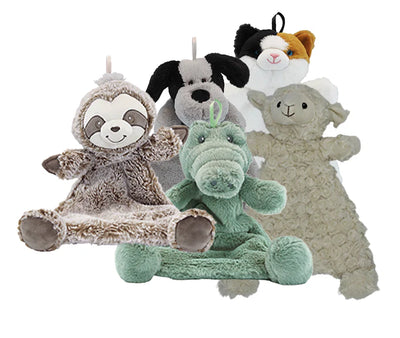 Crinkle Cuddler - Sensory Plush Dog - Twinkle Twinkle Little One