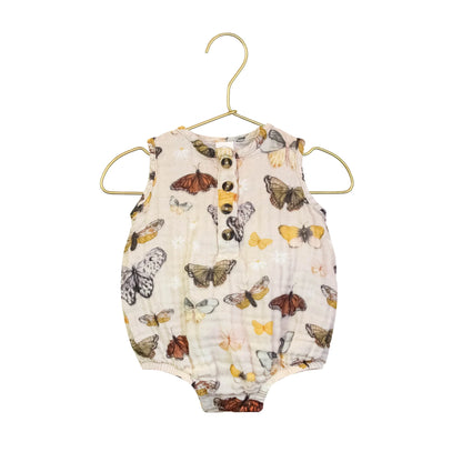 Lou Lou & Company CLOUD MUSLIN BUBBLE ROMPER - Amelia - Twinkle Twinkle Little One