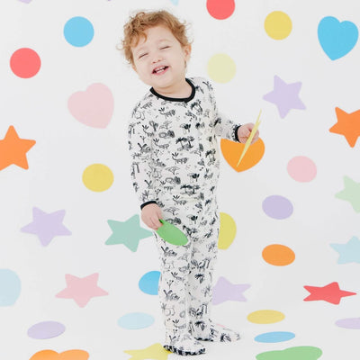 Animal Safari Magnetic Footie - Twinkle Twinkle Little One