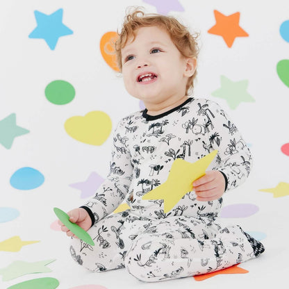 Animal Safari Magnetic Footie - Twinkle Twinkle Little One