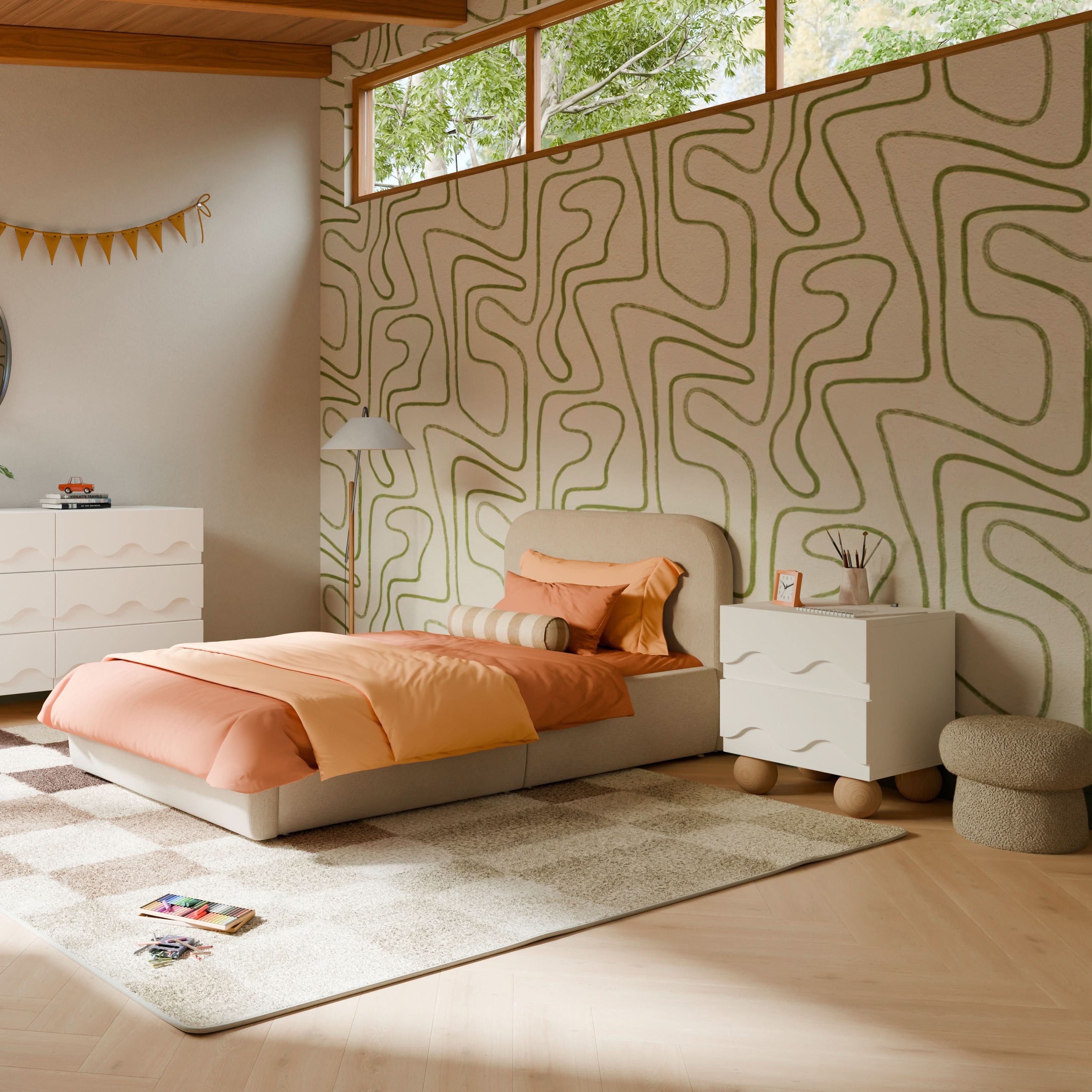 Babyletto Mini Mushroom Pouf - Twinkle Twinkle Little One