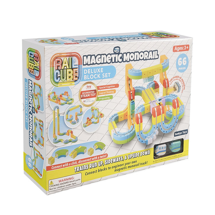 RAIL CUBE Magnetic Monorail Deluxe Set - Twinkle Twinkle Little One