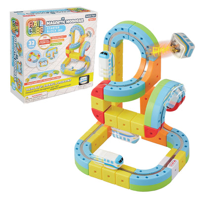 RAIL CUBE Magnetic Monorail Starter Set - Twinkle Twinkle Little One