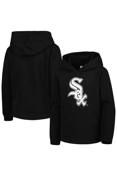 Black Chicago White Sox Team Primary Logo Pullover Hoodie