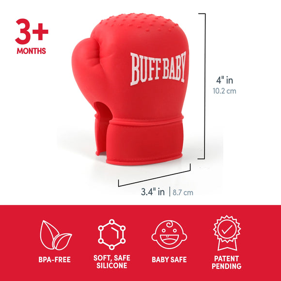 Buff Baby Boxing Glove Teething Mitt - Twinkle Twinkle Little One