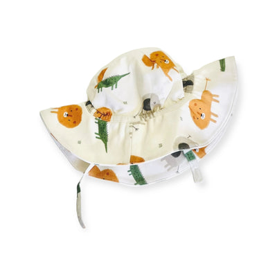Savannah Round Baby Organic Jersey Sun Hat - Twinkle Twinkle Little One