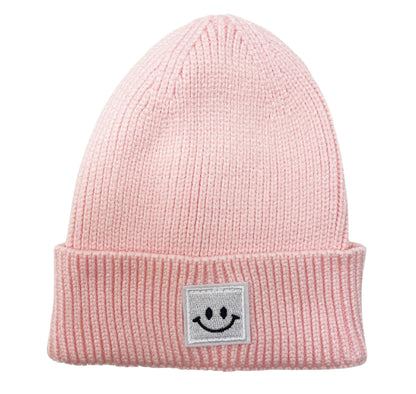 Smiley Patch Winter Beanie-Infant - Twinkle Twinkle Little One