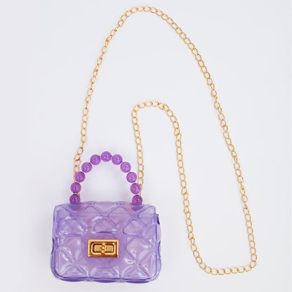 Clear Jelly Purse - Twinkle Twinkle Little One