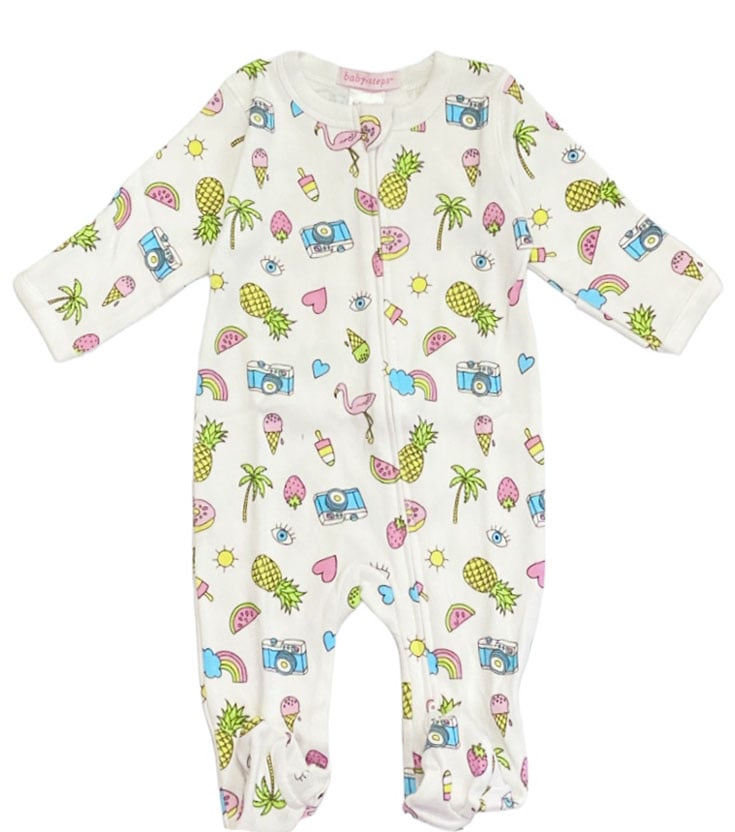 Summer Doodle Footie - Twinkle Twinkle Little One