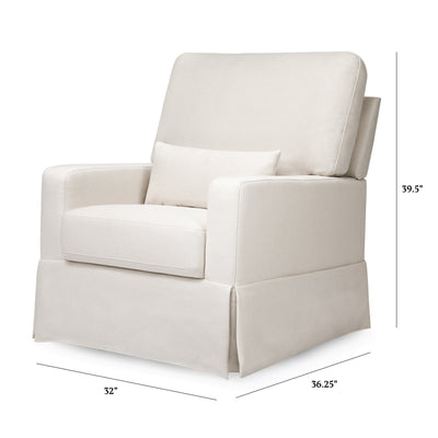 Namesake Crawford Pillowback Comfort Swivel Glider