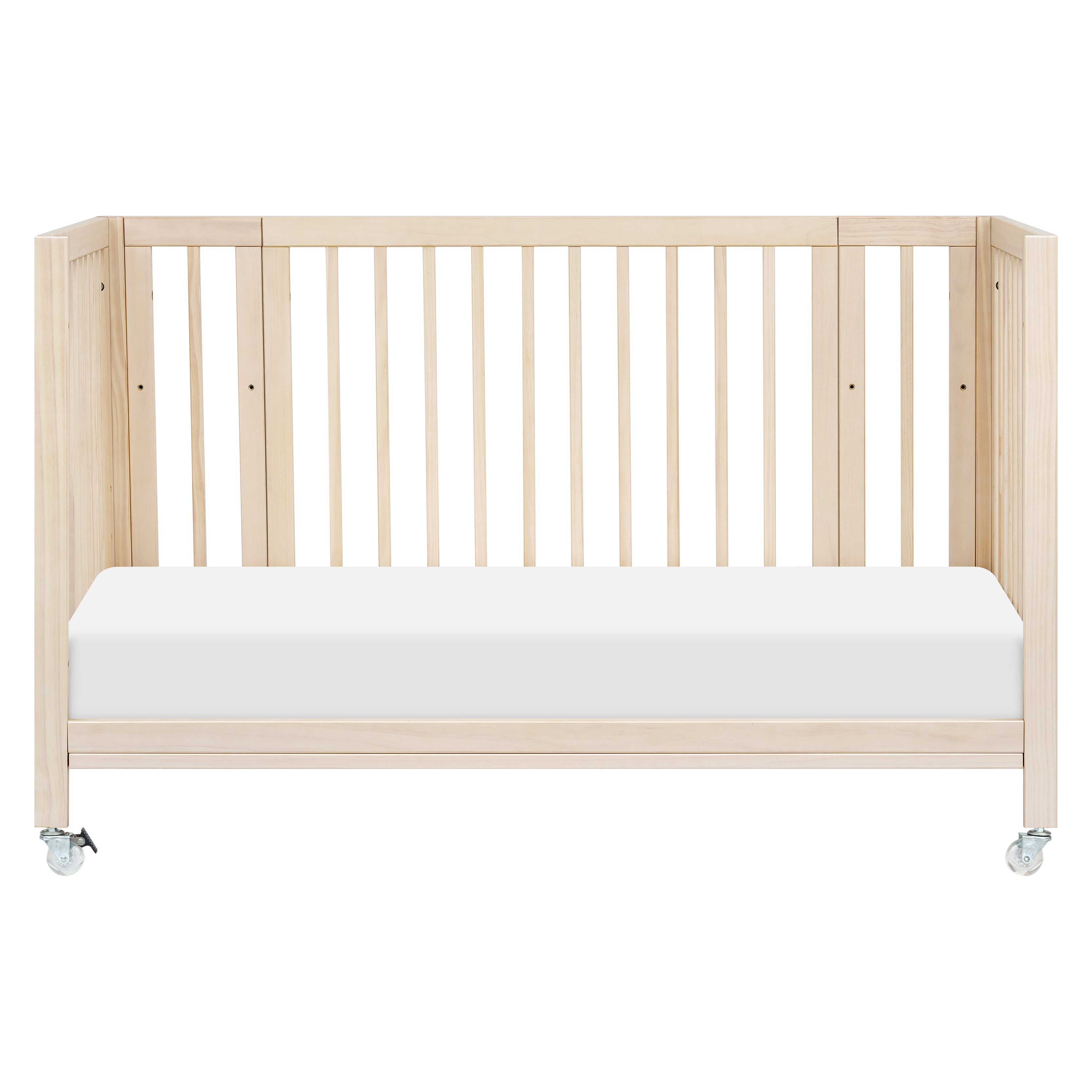 Babyletto Rolli 9-in-1 Convertible All-Stages Crib with Bassinet & Toddler Bed Conversion Kits