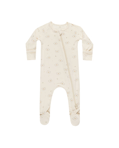 Bamboo Zip Footie - Bears - Twinkle Twinkle Little One