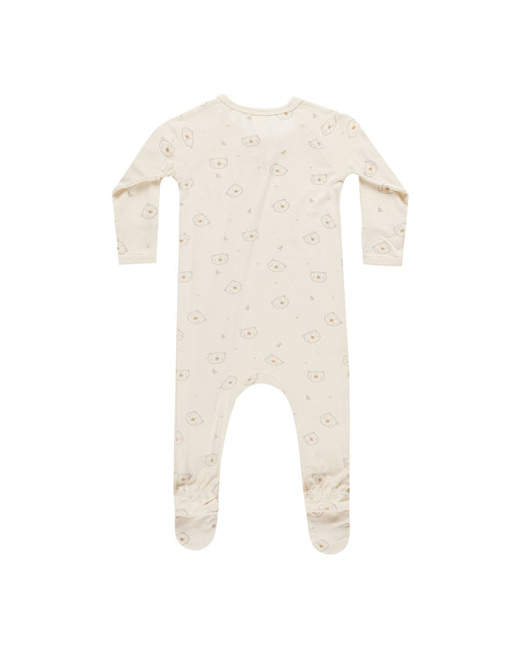 Bamboo Zip Footie - Bears - Twinkle Twinkle Little One
