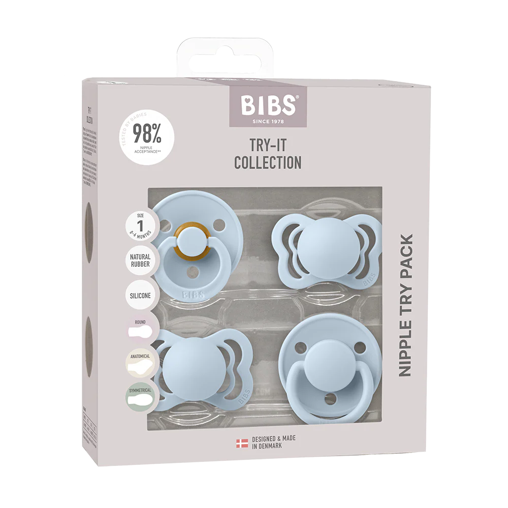 New Baby Pacifier Try-It Collection