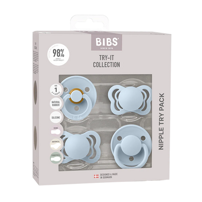 New Baby Pacifier Try-It Collection